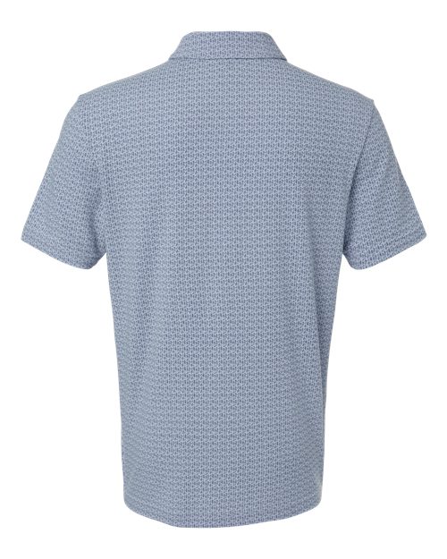 Men's Blended Printed Polo – Back