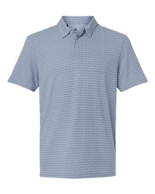 Men's Blended Printed Polo – Front