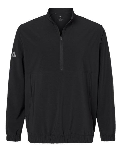 Men's Stretch Woven Half-Zip Pullover – Front
