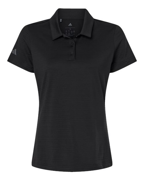 Women's Textured Stripe Polo – Front