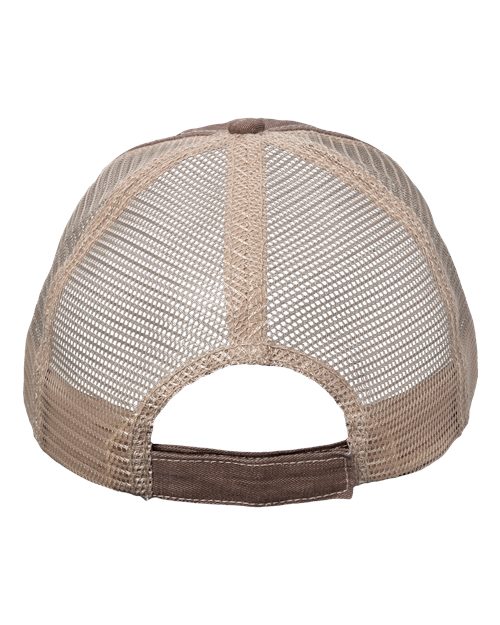 Contrast Stitch Cap – Back