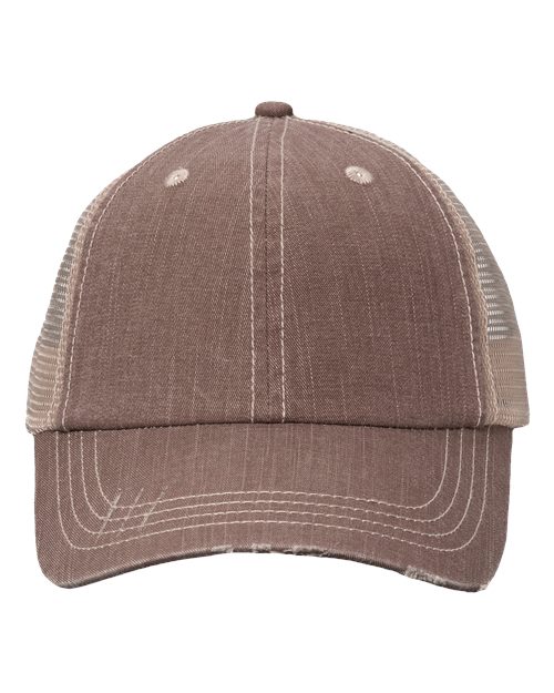 Contrast Stitch Cap – Front