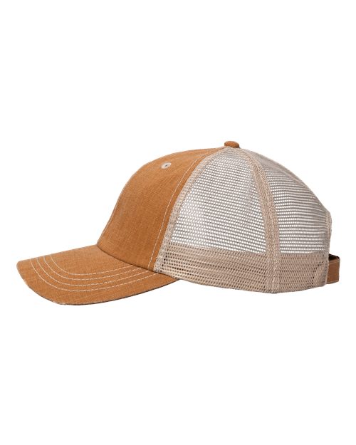 Contrast Stitch Cap – Detail