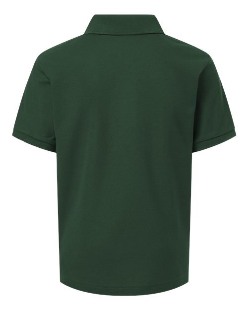 Youth Pique Polo – Back