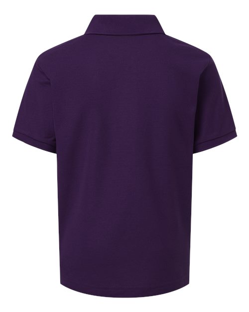 Youth Pique Polo – Back