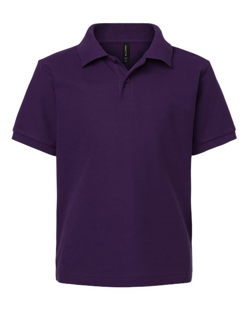 Youth Pique Polo – Front