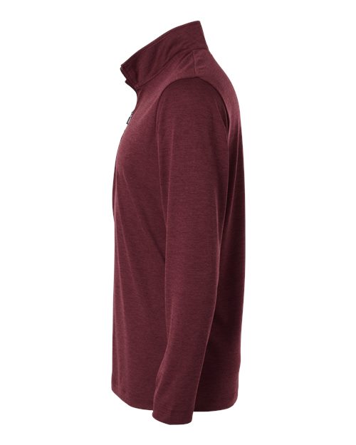 Men's Pro-Lock Performance Mélange Quarter-Zip Pullover – Detail
