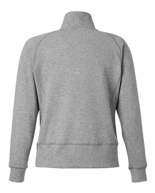 Women's Electric Fleece Quarter-Zip Sweatshirt – Back
