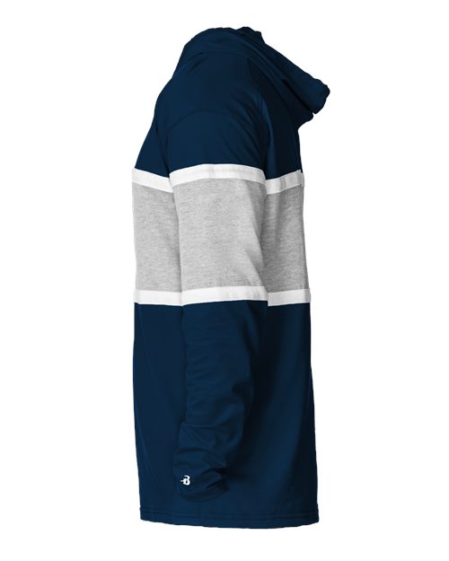 Unisex United Hooded Long Sleeve T-Shirt – Detail