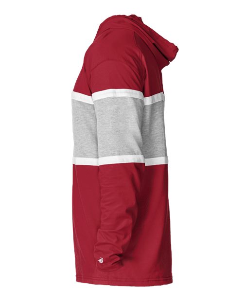 Unisex United Hooded Long Sleeve T-Shirt – Detail