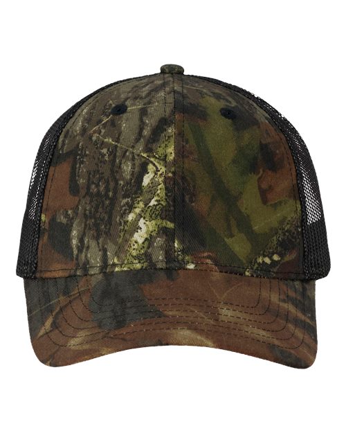 Licensed Camo Mesh Cap – Front