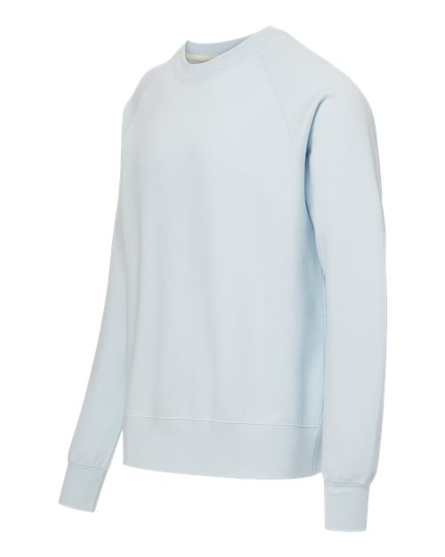 Unisex Vintage Fleece Raglan Crewneck Sweatshirt – Detail
