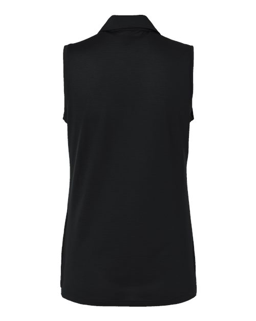 Women's Ottoman Sleeveless Polo – Back