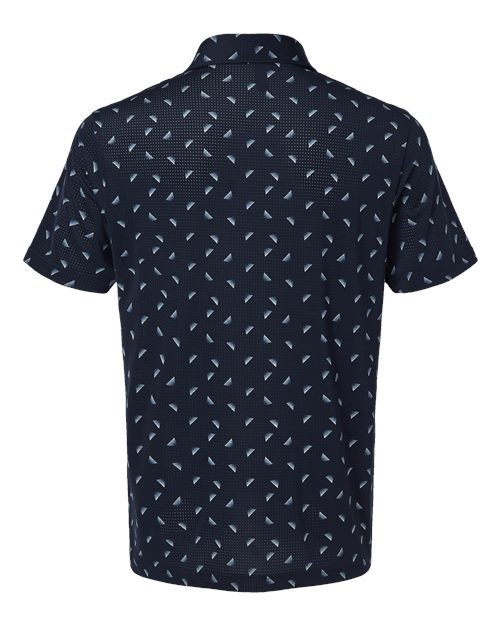 Men's Ultimate365 Mesh Print Polo – Back