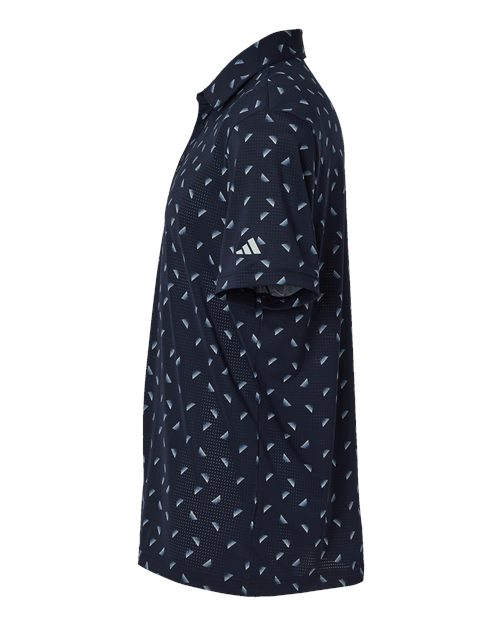 Men's Ultimate365 Mesh Print Polo – Detail