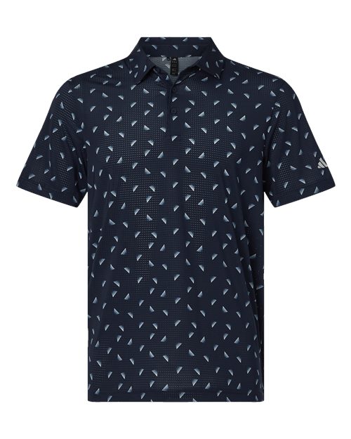 Men's Ultimate365 Mesh Print Polo – Front