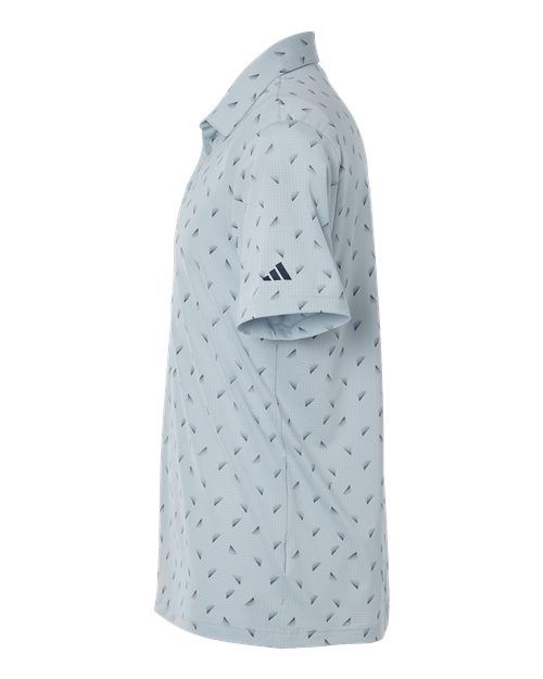 Men's Ultimate365 Mesh Print Polo – Detail