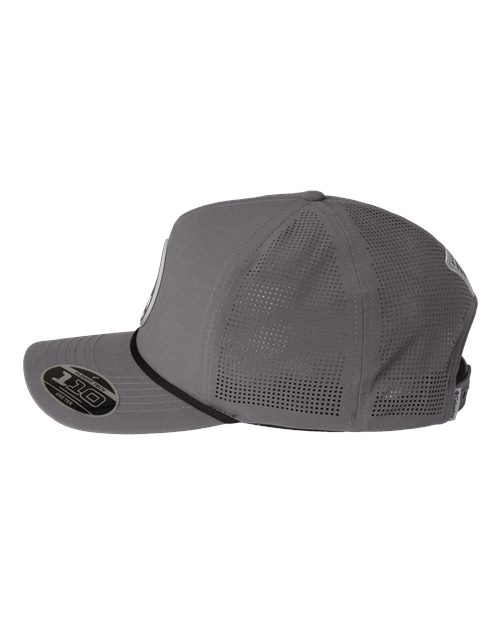Tidal Pursuit™ 3D Stretch Snapback Cap – Detail