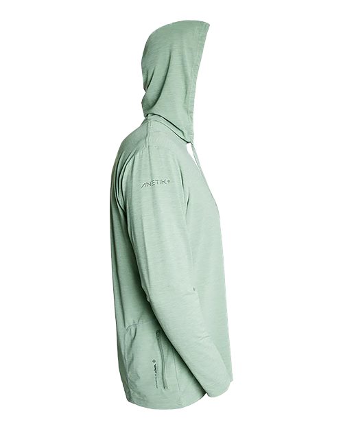 Men's Low Pro Tech Hooded Long Sleeve T-Shirt – Detail