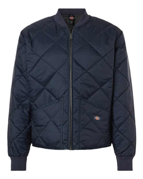Men's Diamond Quilted Jacket – Front