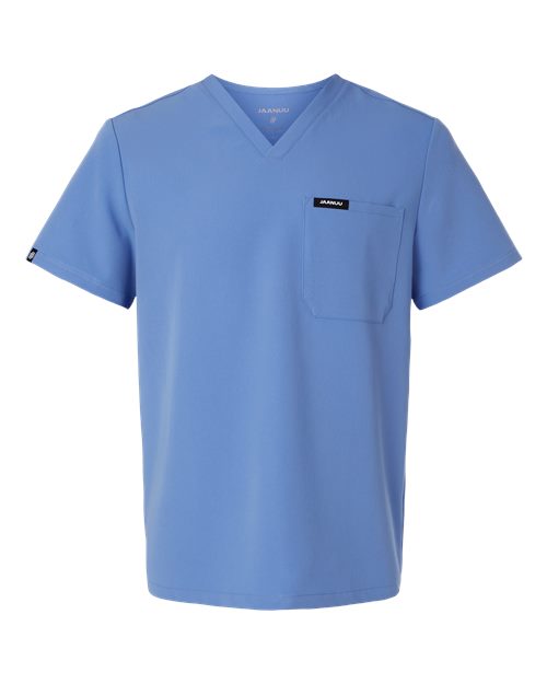 Men's Holmes Everyday 1-Pocket Scrub V-Neck Top – Front