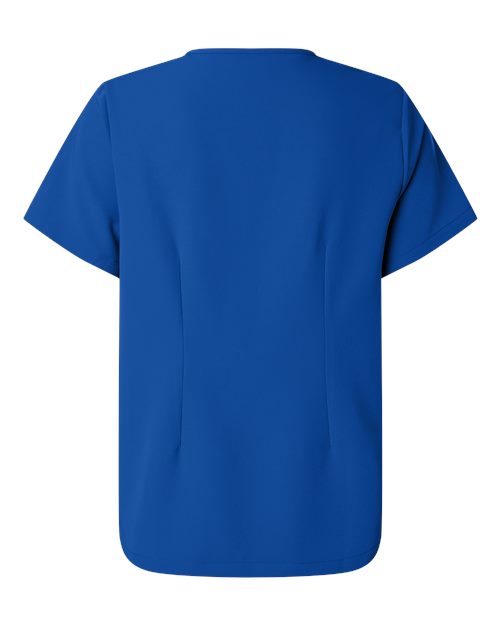 Women's Rhena Essential 1-Pocket Scrub V-Neck Top – Back