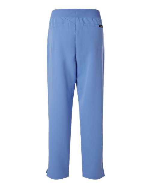 Women's Xenos Essential Knit-Waist Scrub Pants – Back