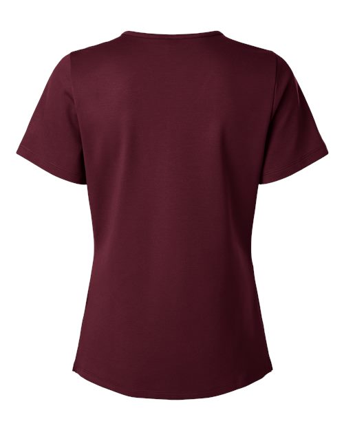 Women's Cesi UltraSOFT­™ Scrub V-Neck Top – Back