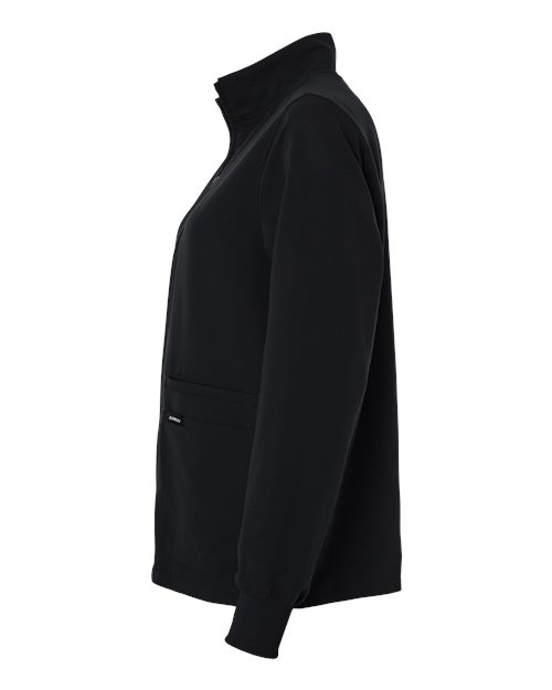 Women's Ceri Essential Full-Zip 6-Pocket Scrub Jacket – Detail