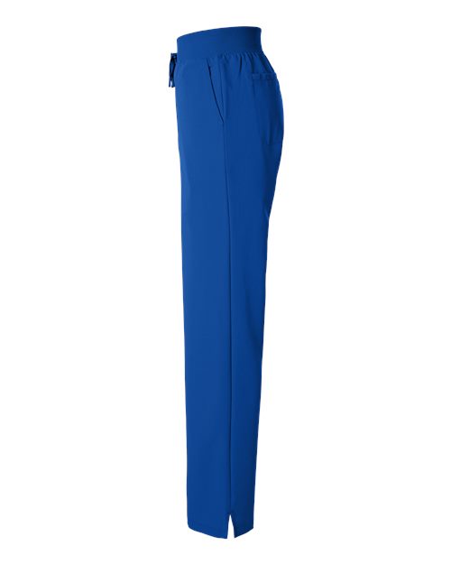 Women's Petite Sizes Xenos Essential Knit-Waist Scrub Pants – Detail