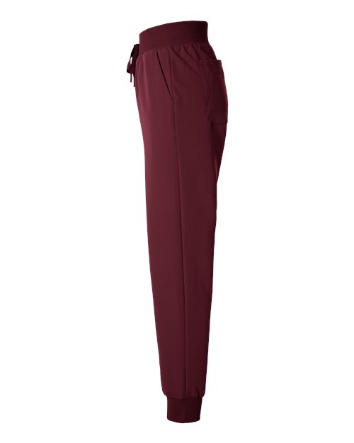 Women's Petite Sizes Silex Knit-Waist Scrub Joggers – Detail