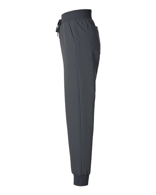 Women's Petite Sizes Silex Knit-Waist Scrub Joggers – Detail