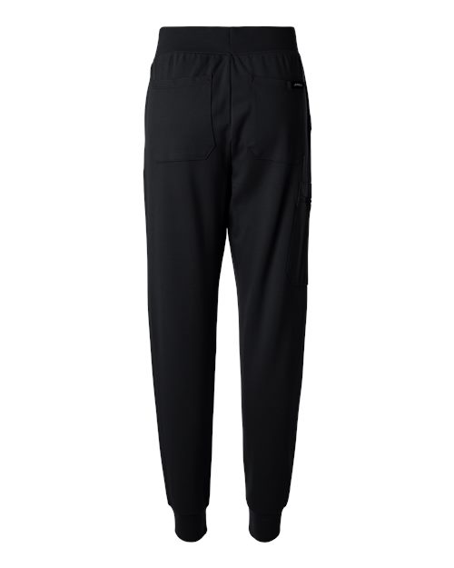 Women's Petite Sizes Rubi UltraSOFT™ Scrub Joggers – Back