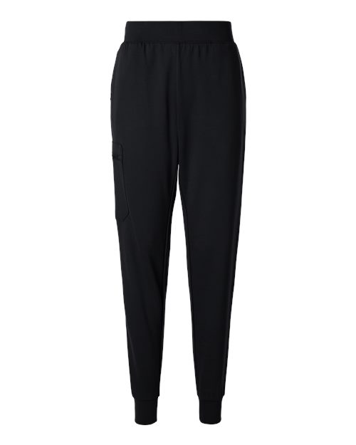 Women's Petite Sizes Rubi UltraSOFT™ Scrub Joggers – Front