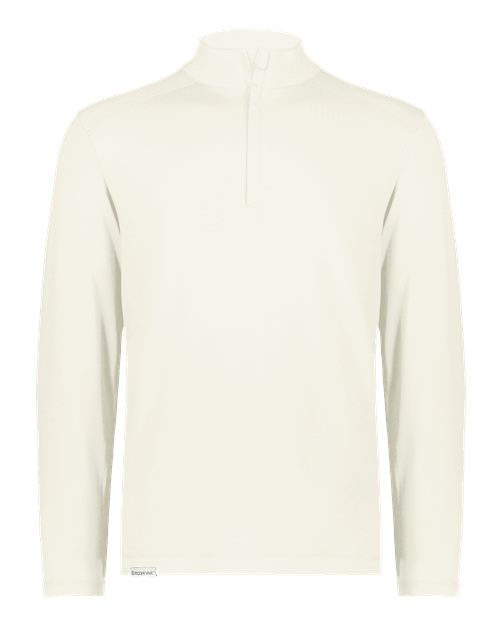 Unisex Eco Revive™ Ventura Soft Knit Quarter-Zip Pullover – Front