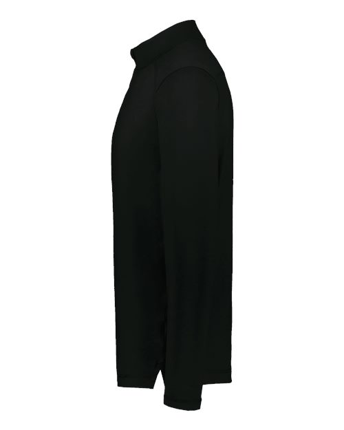 Unisex Eco Revive™ Ventura Soft Knit Quarter-Zip Pullover – Detail