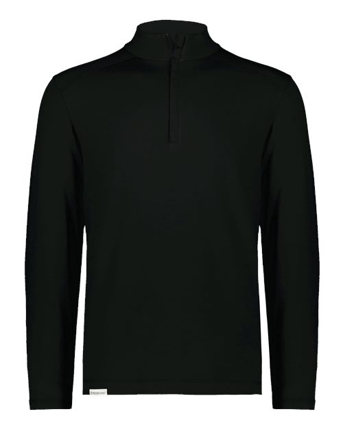 Unisex Eco Revive™ Ventura Soft Knit Quarter-Zip Pullover – Front