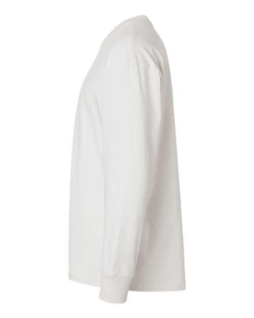 Unisex Heavyweight Long Sleeve T-Shirt – Detail