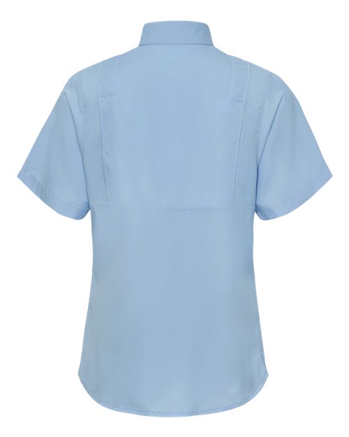 Women's Hatteras Performance Short Sleeve Fishing Shirt – Back