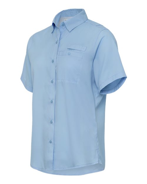 Women's Hatteras Performance Short Sleeve Fishing Shirt – Side