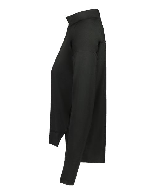 Women's Eco Revive™ Ventura Soft Knit Quarter-Zip Pullover – Detail