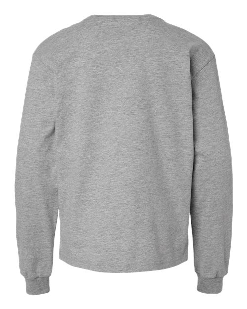 Youth 6oz. Heavyweight Long Sleeve Tee – Back