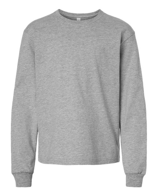 Youth 6oz. Heavyweight Long Sleeve Tee – Front