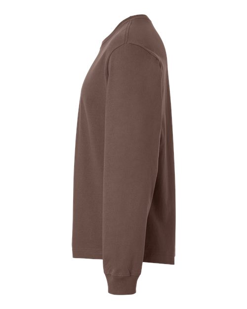 Unisex 7.5 oz Heavyweight Long Sleeve Tee – Detail