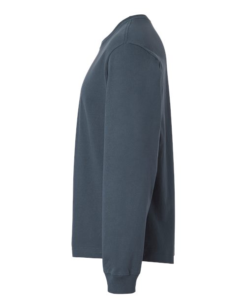 Unisex 7.5 oz Heavyweight Long Sleeve Tee – Detail