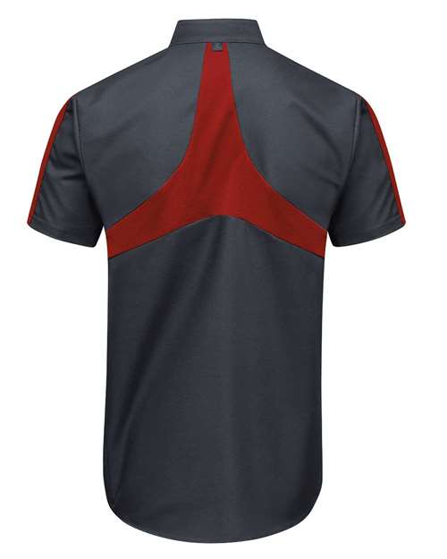 Men's Tall Mimix™ Pro+ Short Sleeve Work Shirt With OilBlok – Back