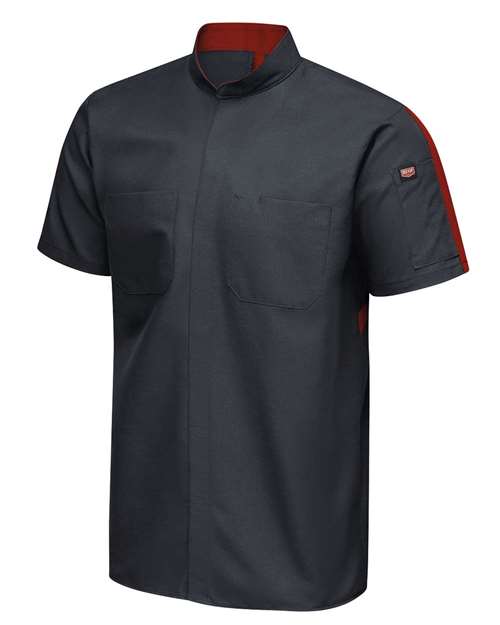 Men's Tall Mimix™ Pro+ Short Sleeve Work Shirt With OilBlok – Detail