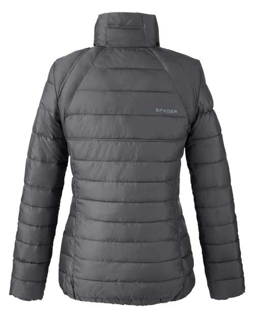 Women's Insulated Puffer Jacket – Back