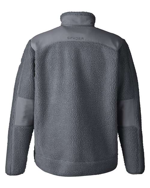 Unisex Venture Sherpa Jacket – Back