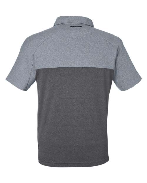 Men's Spyre Flex Colorblock Polo – Back